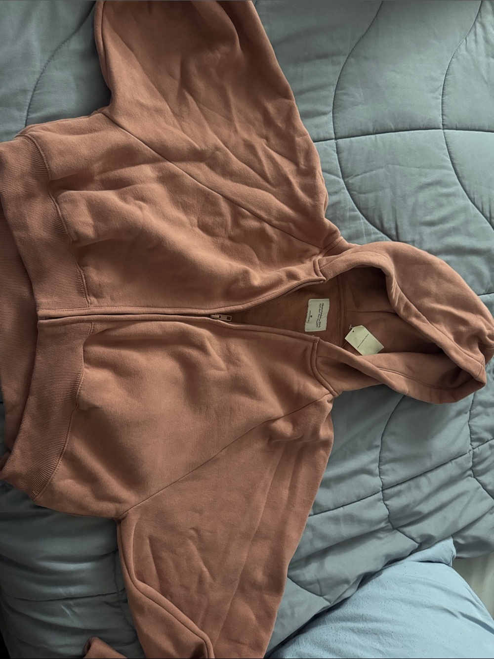 Abercrombie & Fitch Rosewood Zip Hoodie